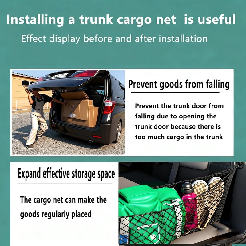 Leezhen Cargo Net Conmpatible with Rogue 2000 to 2023 - Image 5